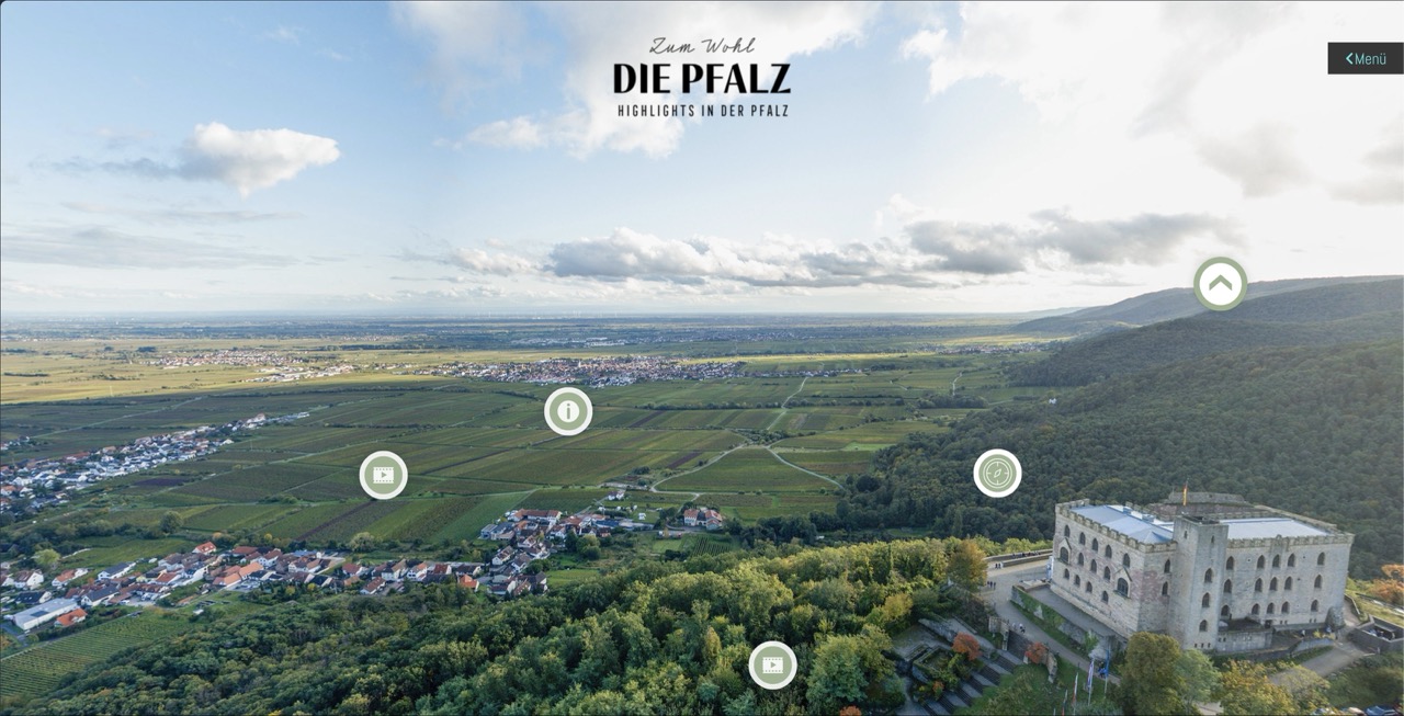 Hambacher Schloss in Neustadt an der Weinstra&szlig;e