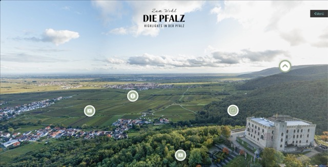 Hambacher Schloss in Neustadt an der Weinstra&szlig;e